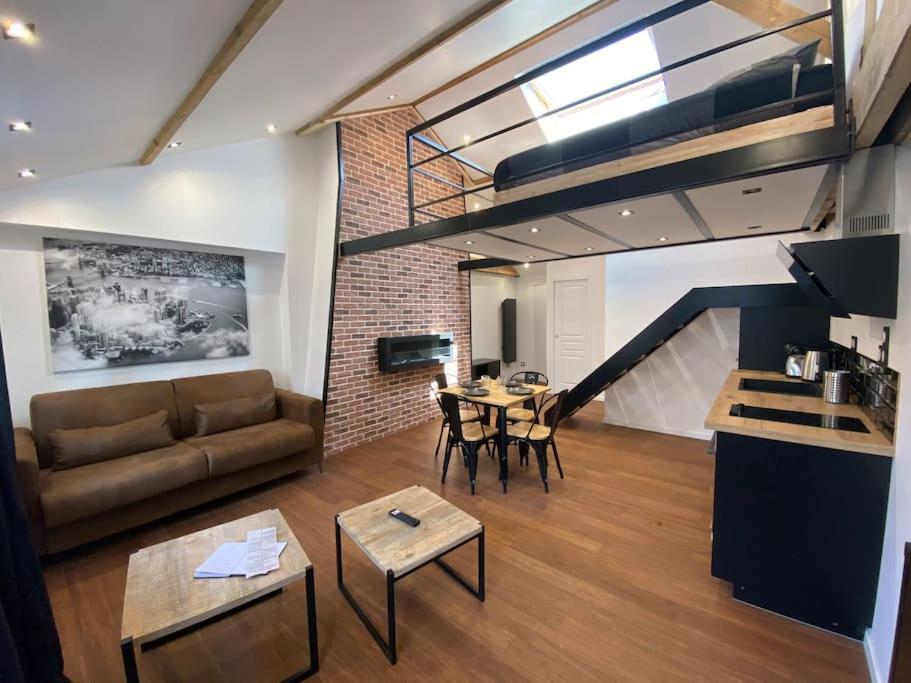 Апартаменты Loft: Le New-York Руан Экстерьер фото